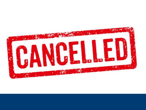 CANCELLED: Sunday’s clash v Chelmsford off